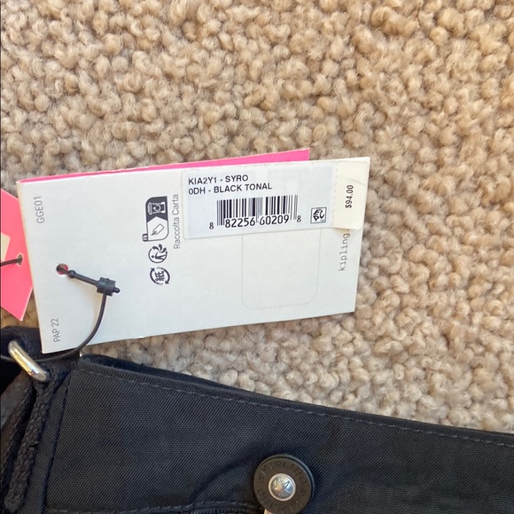 Kipling Black Crossbody Bag - Picture 5 of 5